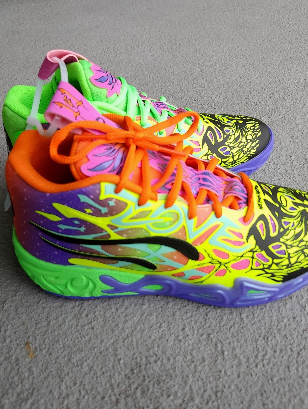 Puma MB.04 Lamelo Ball Be You Basketball Shoes Men’s Size 8 US 311309-01 - Picture 16 of 17
